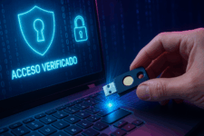 Autenticación de doble factor (A2F) con llaves USB: Seguridad física para tus cuentas