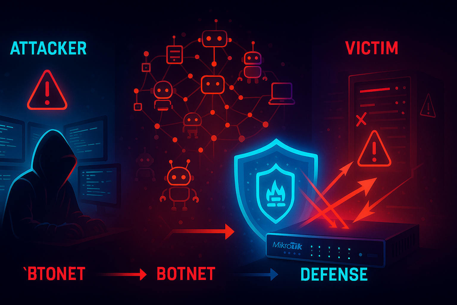 En este momento estás viendo Protección contra DDoS en OsRouter