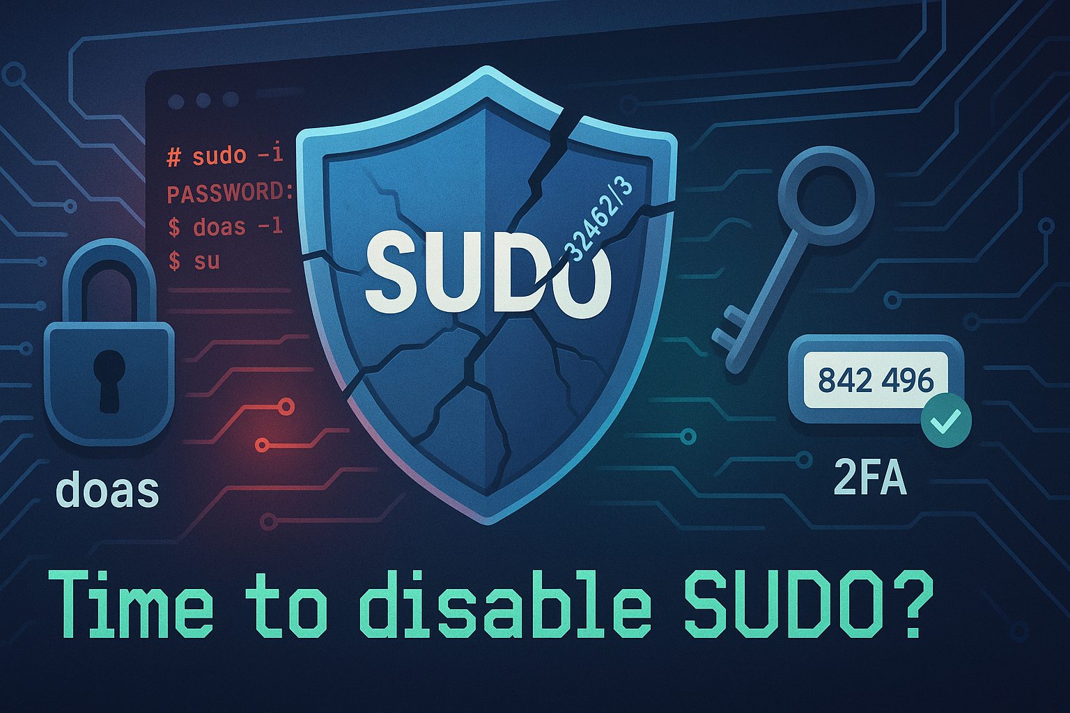 En este momento estás viendo ¿Debes desactivar SUDO? Vulnerabilidades críticas y alternativas seguras en Linux